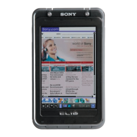 Sony CLIE PEG-TH55 System manual