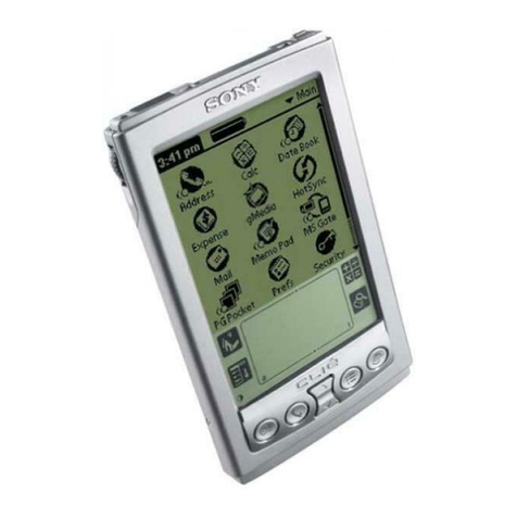 Sony CLIE PEG-S360 User manual