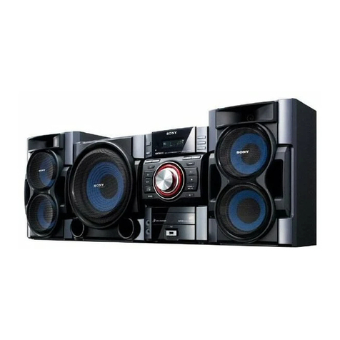 Sony MHCEC99i - 530 Watts DSGX Bass Mini Hi-Fi Shelf Audio... User manual