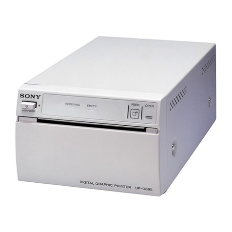 Sony UP-D895 User manual
