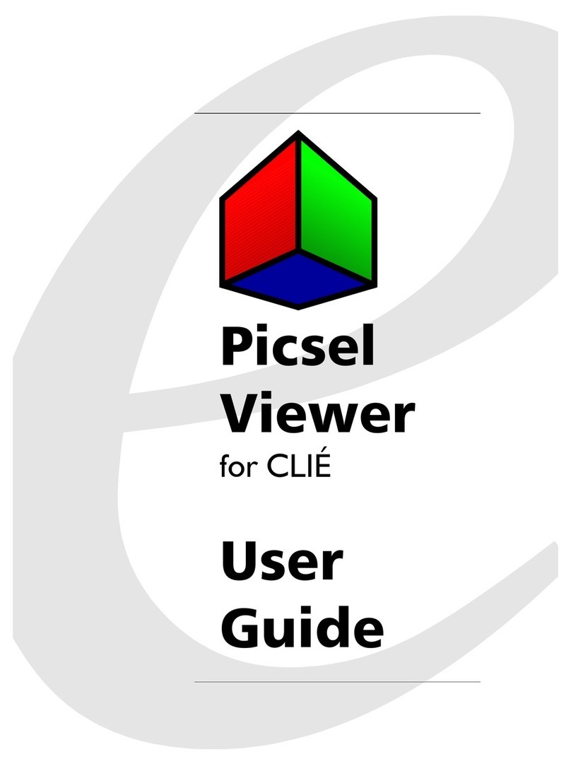 Picsel CLIE PEG-NX73V User manual