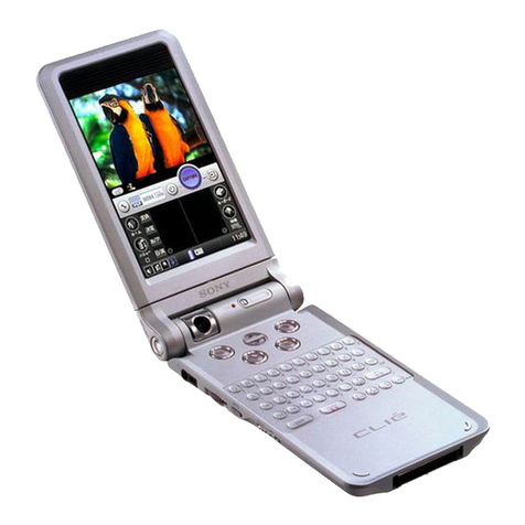 Sony CLIE PEG-NR70V User guide