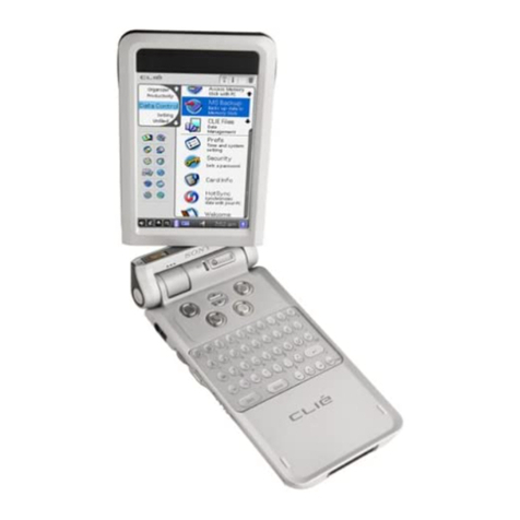 Sony CLIE PEG-NX60 User manual