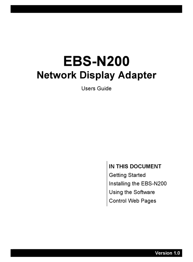 Sony EBS-N200 User manual