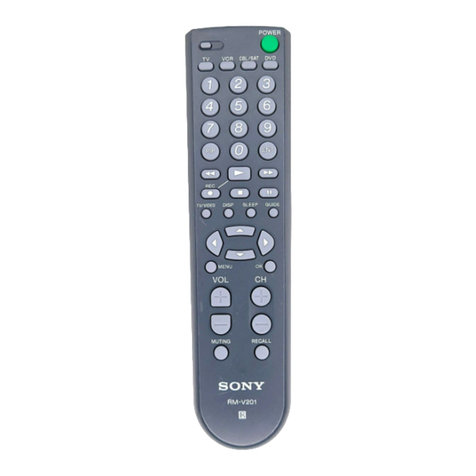 Sony RM-V201 instruction manual