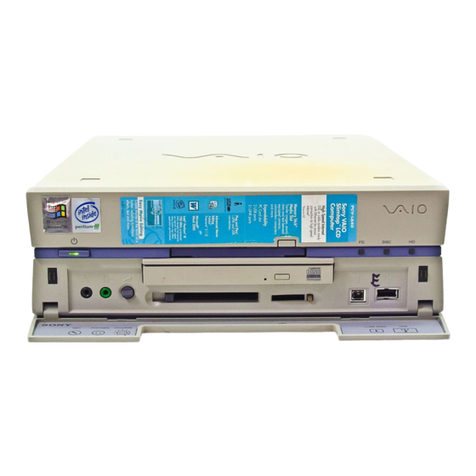 Sony VAIO PCV-120 Manual