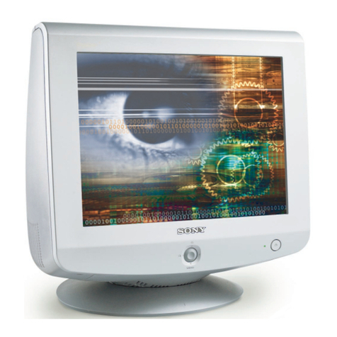 Sony Trinitron HMD-A240 User manual