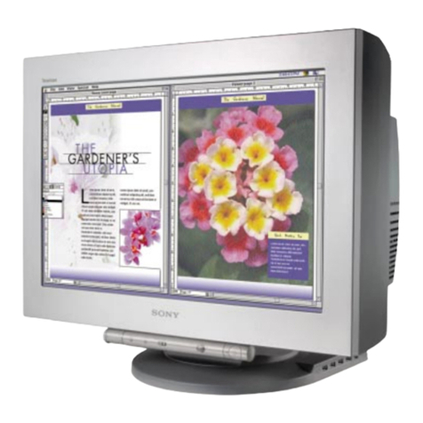 Sony FD Trinitron GDM-FW900 User manual