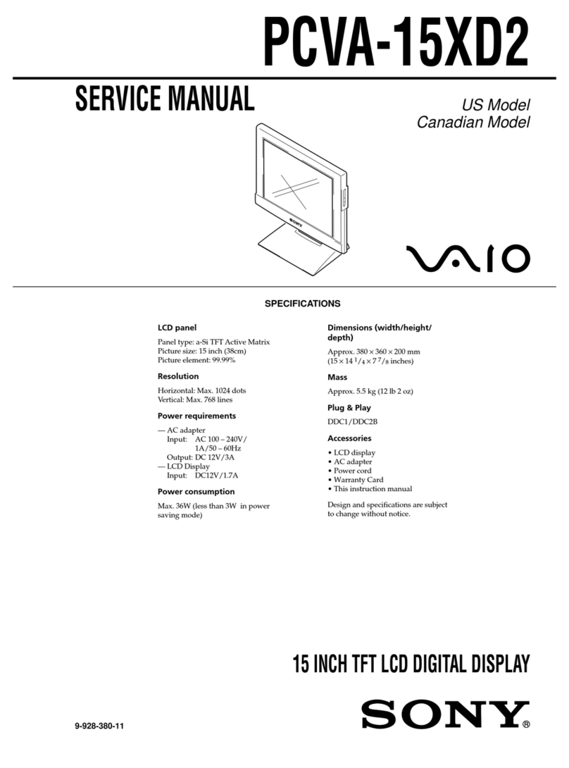 Sony VAIO PCVA-15XD2 User manual