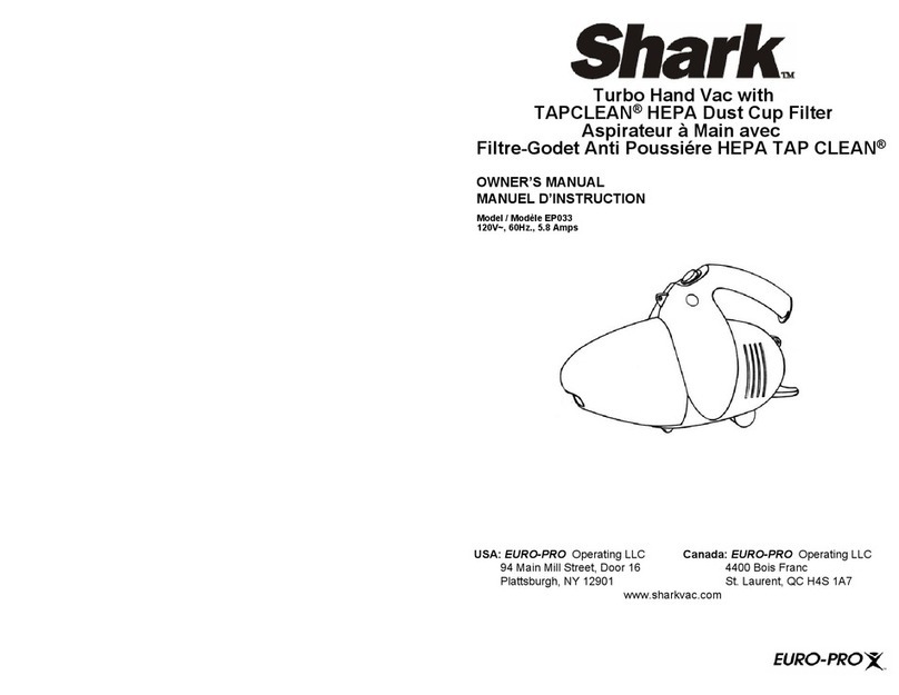 Shark EP033 User manual