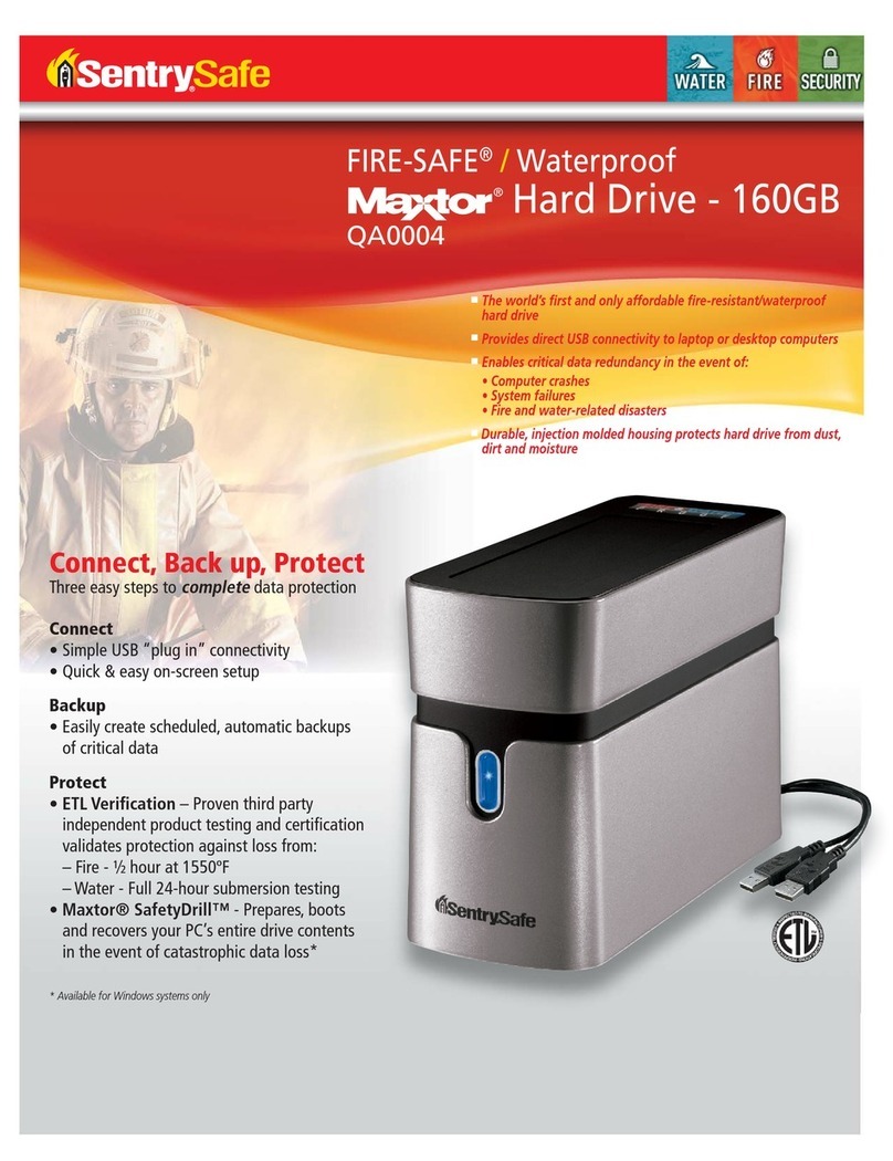 Sentry QA0004 Specifications