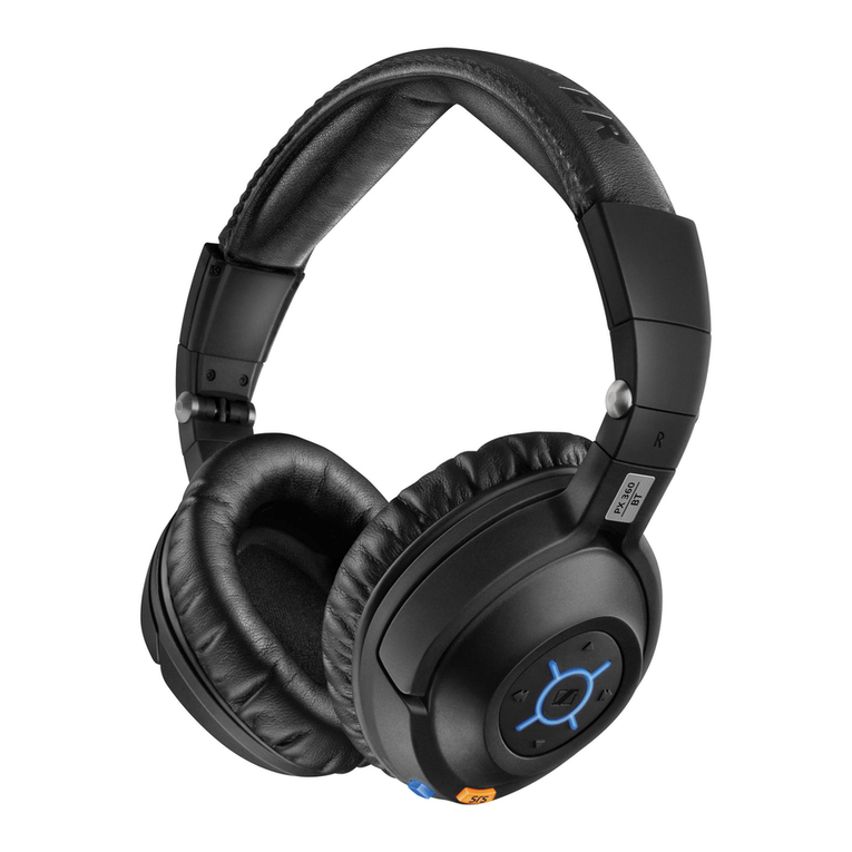 Sennheiser PX 360 BT - instruction manual