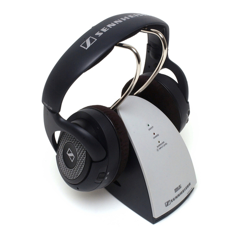 Sennheiser RS 130 User manual