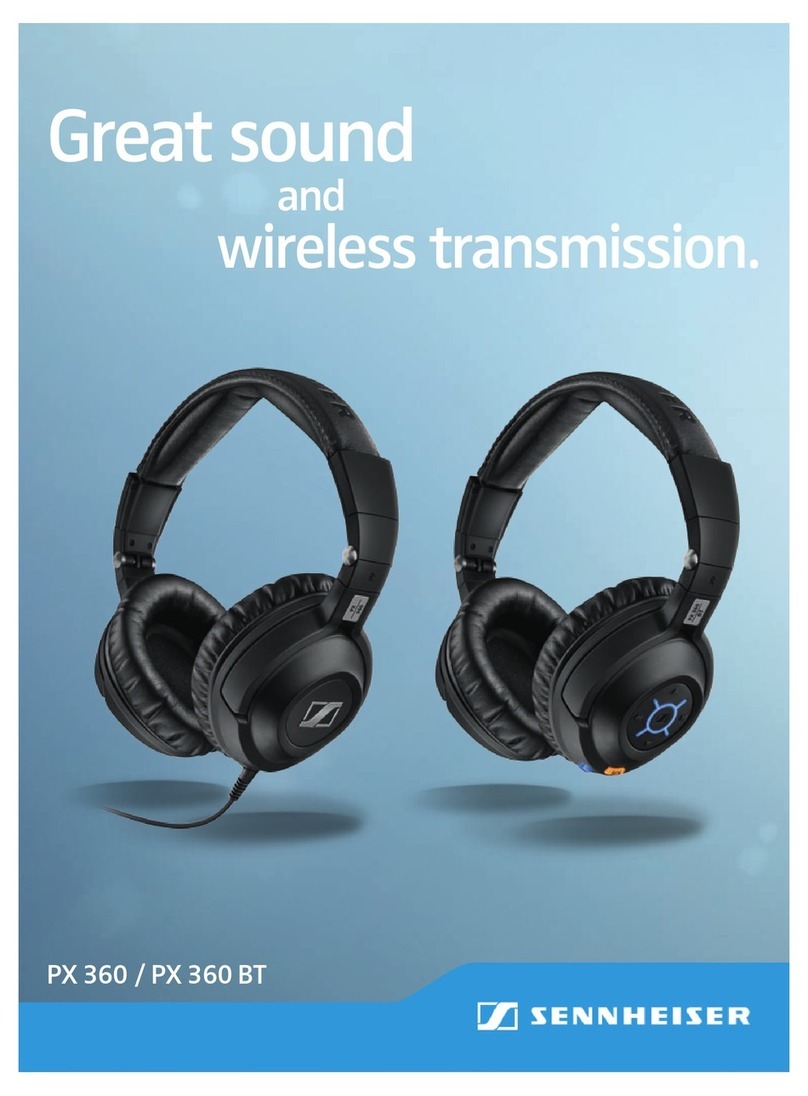 Sennheiser PX 360 BT - User manual