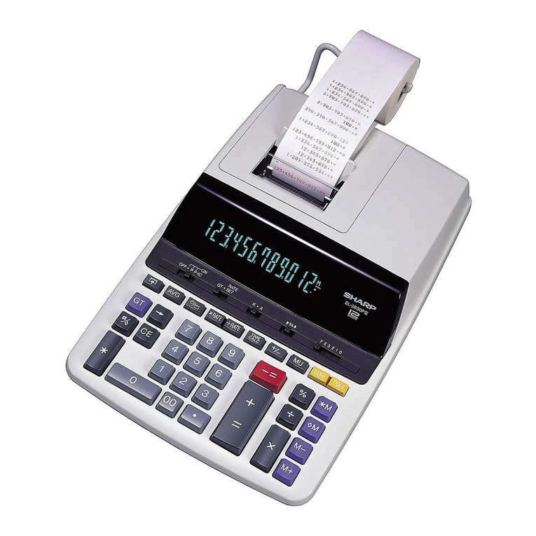 Sharp EL-2630PIII User manual Sharp EL-2630PIII User manual