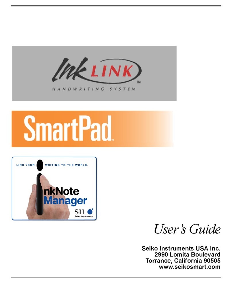 SII SmartPad2 7954 User manual