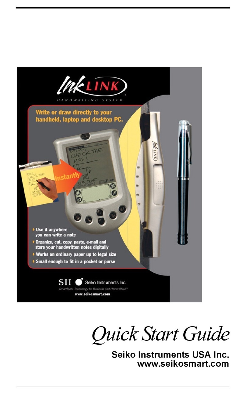 Seiko SmartPad LINK-IR-P quick start guide