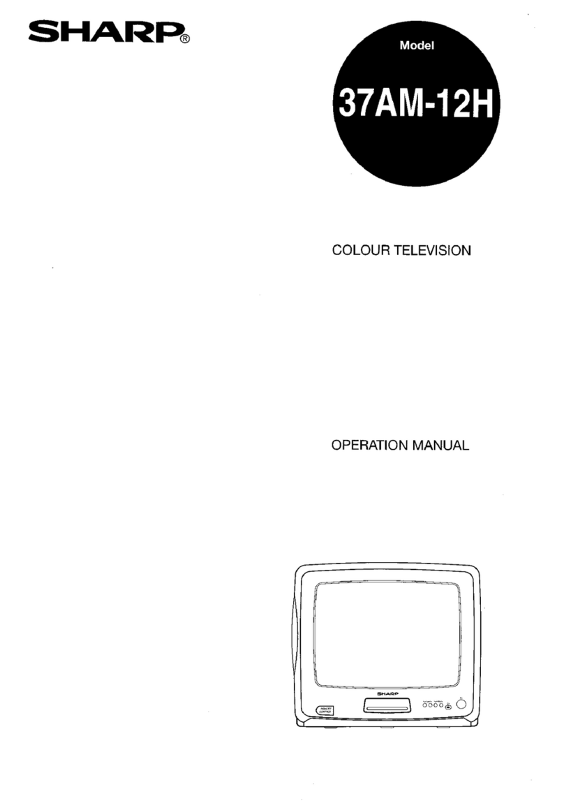 Sharp 37AM-12H User manual