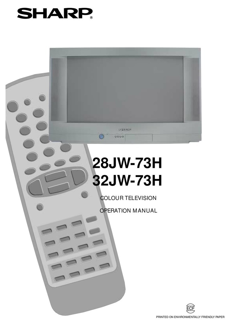 Sharp 28JW-73H Operation manual