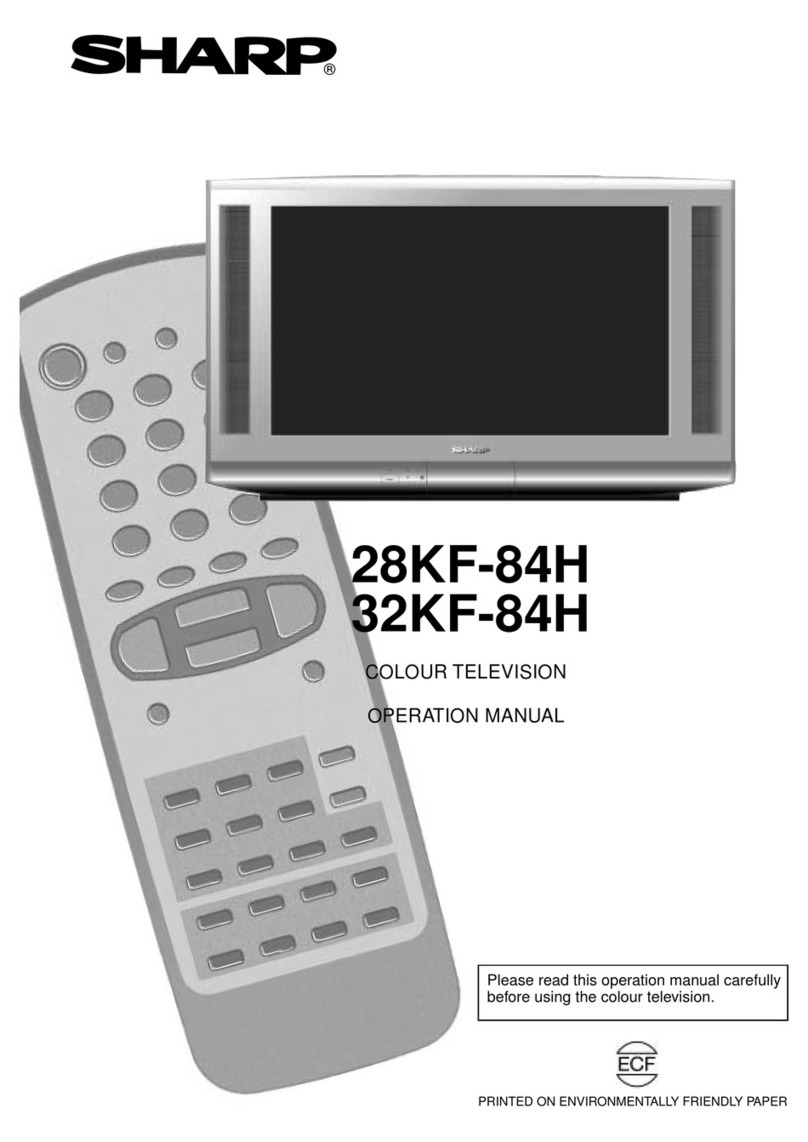 Sharp 28KF-84H User manual Sharp 28KF-84H User manual