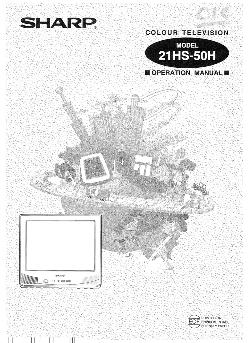 Sharp 21HS-50H Operation manual