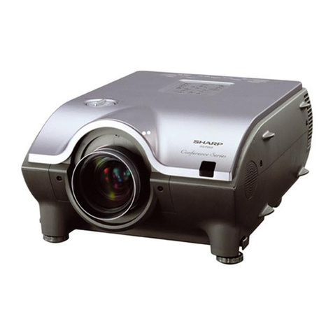 Sharp XG-P25X - Conference Series XGA LCD... Operation manual