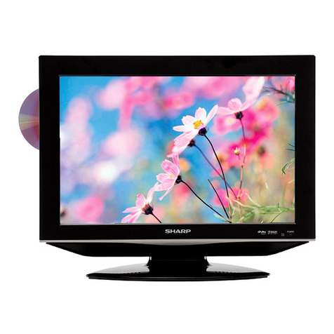 Sharp LC19DV24U - 19" LCD TV User manual