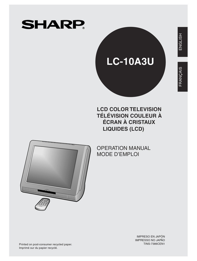 Sharp LC-10A3U User manual