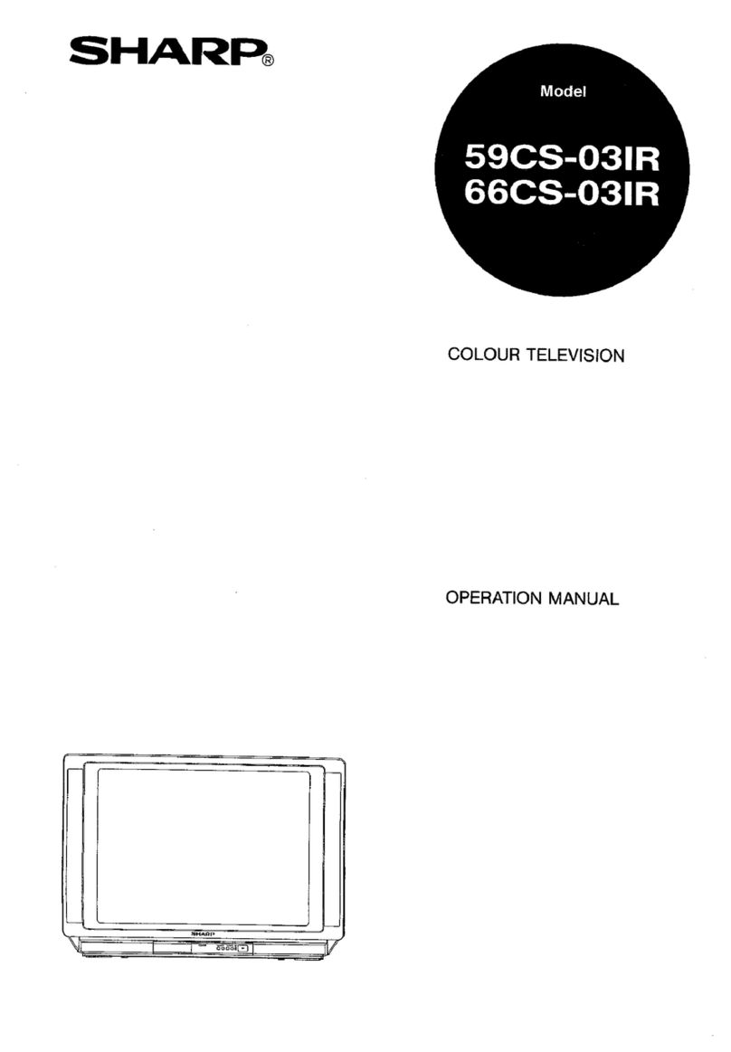 Sharp 59CS-03IR User manual