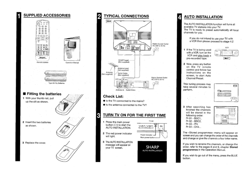 Sharp 59ES-D7H User manual