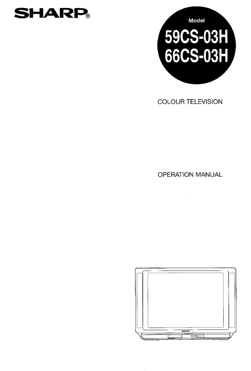 Sharp 59CS-03H User manual Sharp 59CS-03H User manual