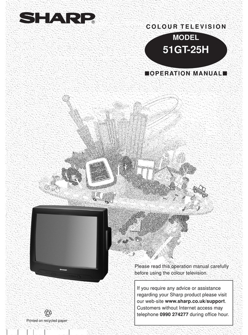 Sharp 51GT-25H User manual Sharp 51GT-25H User manual