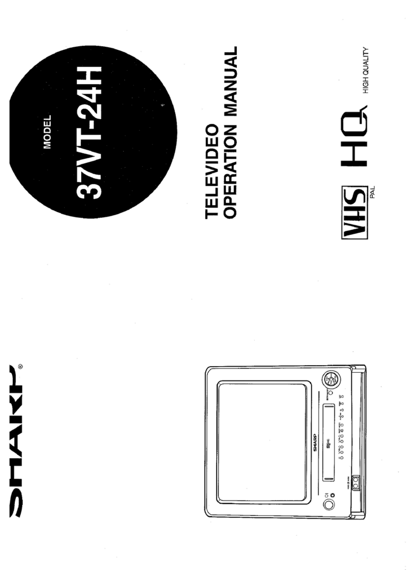 Sharp 37VT-24H User manual Sharp 37VT-24H User manual