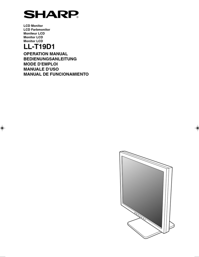 Sharp LL-T19D1 User manual Sharp LL-T19D1 User manual