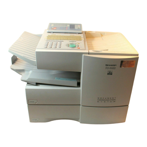 Sharp FO-4400 Operation manual