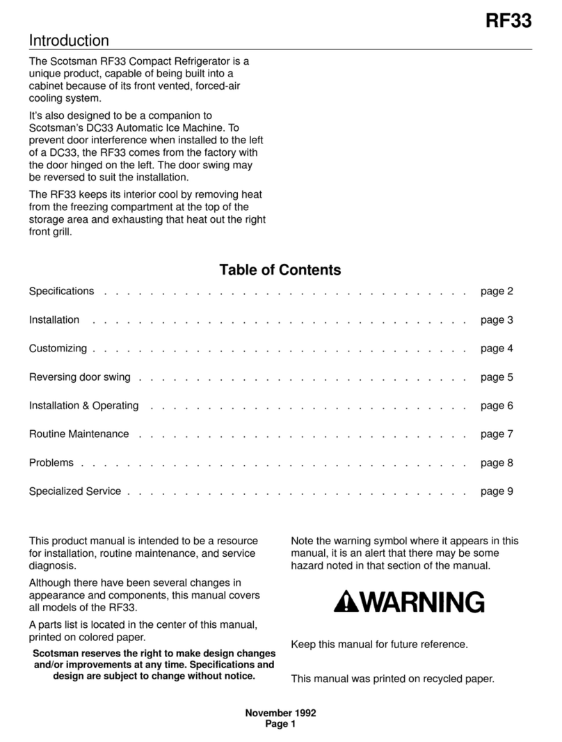 Scotsman DC33 user guide