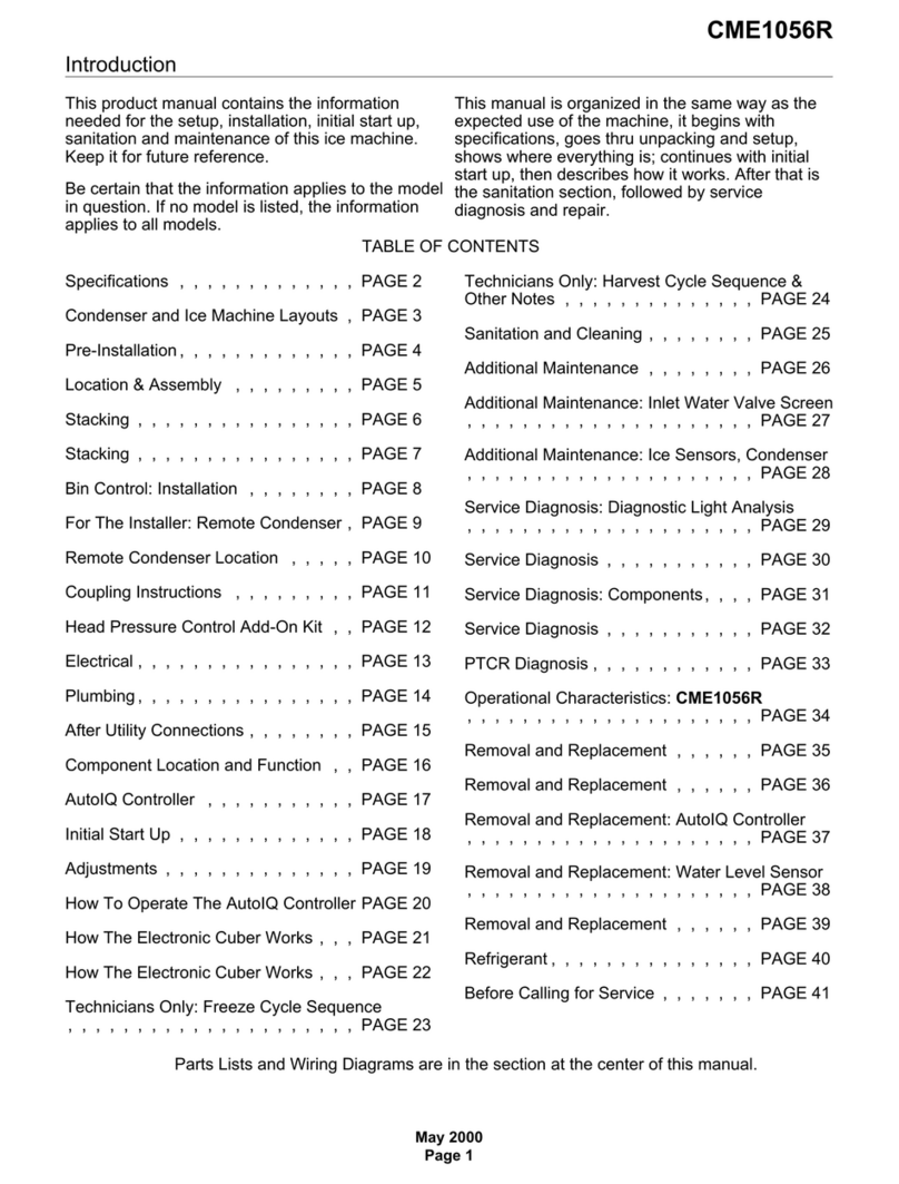 Scotsman CME1056R user guide
