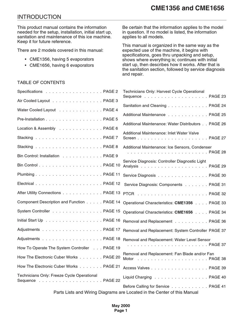 Scotsman CME1356 user guide