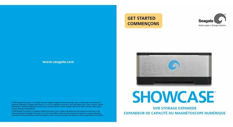 Seagate Showcase USB 2.0 500GB quick start