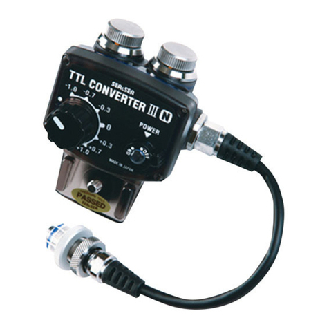Sea & Sea TTL Converter III User manual Sea & Sea TTL Converter III User manual