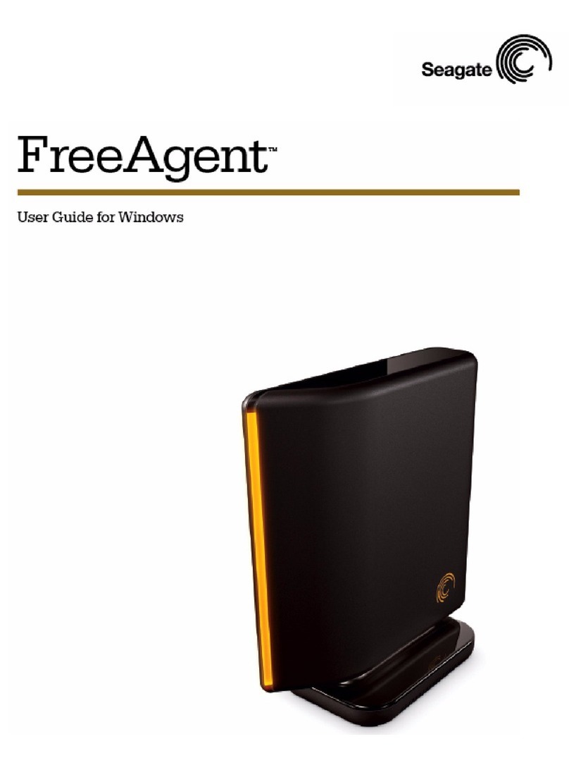 Seagate FreeAgent Desktop 1.5TB user guide