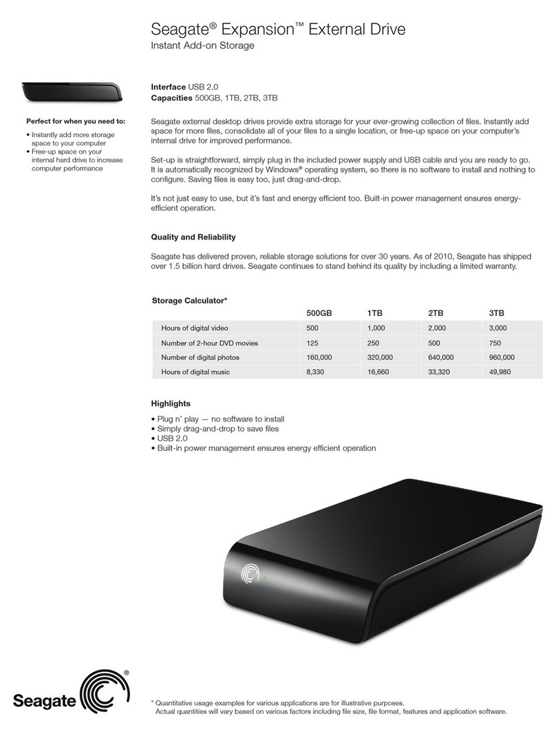 Seagate Expansion User manual