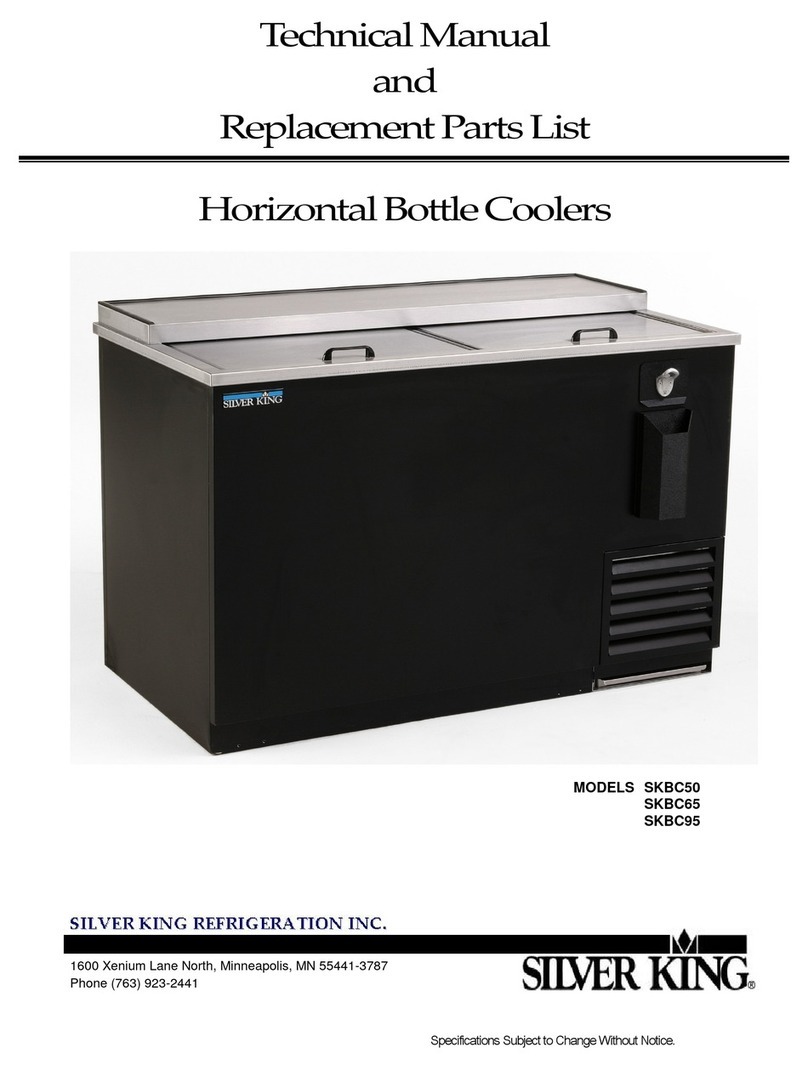 Silver King SKBC65 Technical manual and replacement parts list