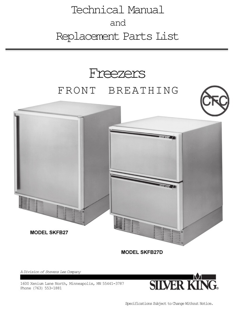 Silver King SKFB27 Technical manual and replacement parts list Silver King SKFB27 Technical manual and replacement parts list