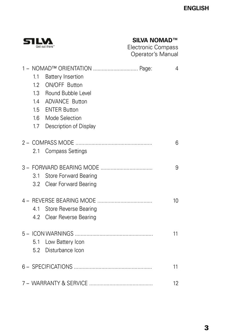 Silva NOMAD User manual