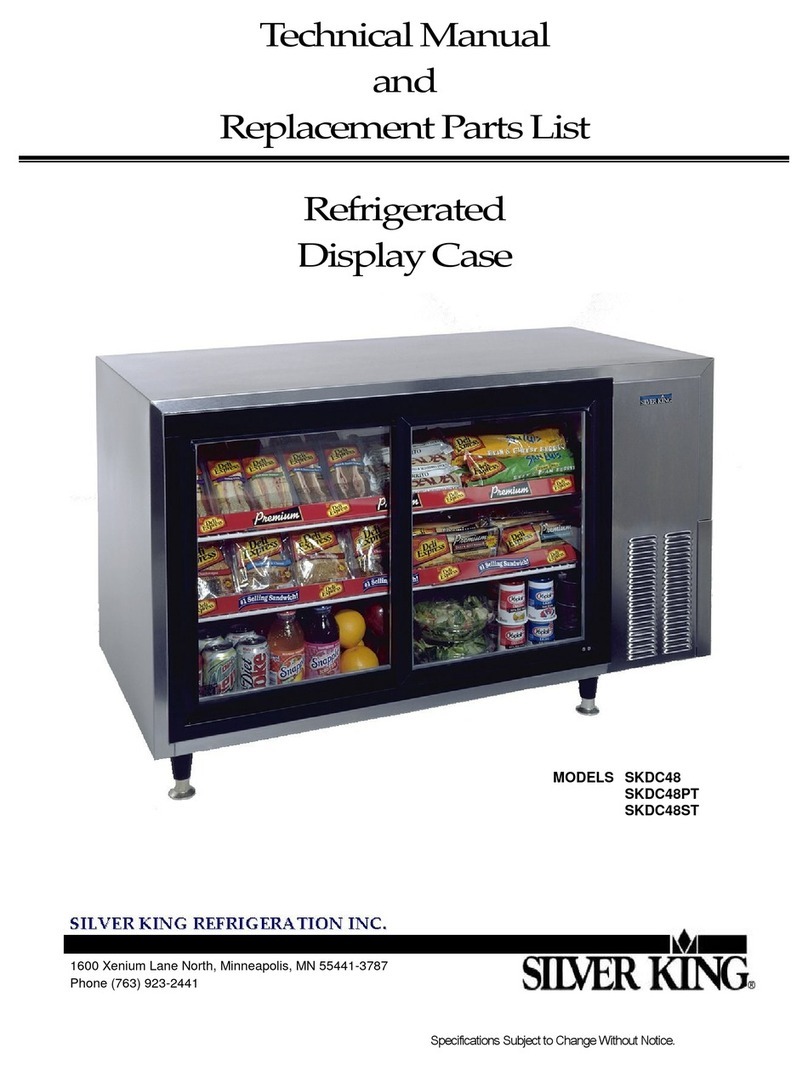 Silver King SKDC48 Technical manual and replacement parts list