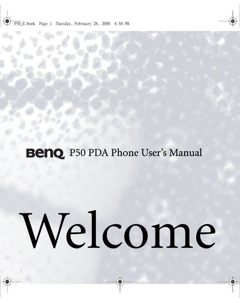 BenQ P50 user manual