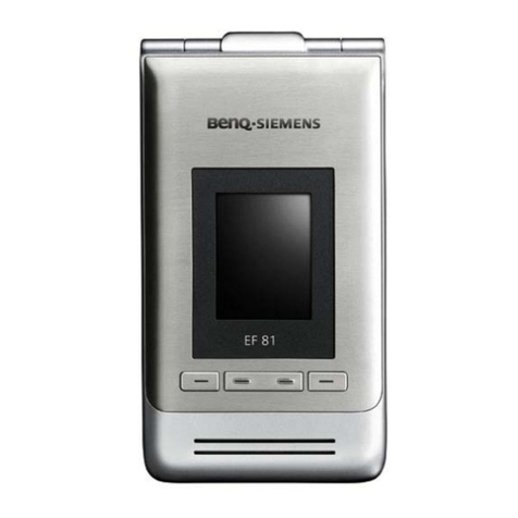 BENQ-SIEMENS EF81 User manual