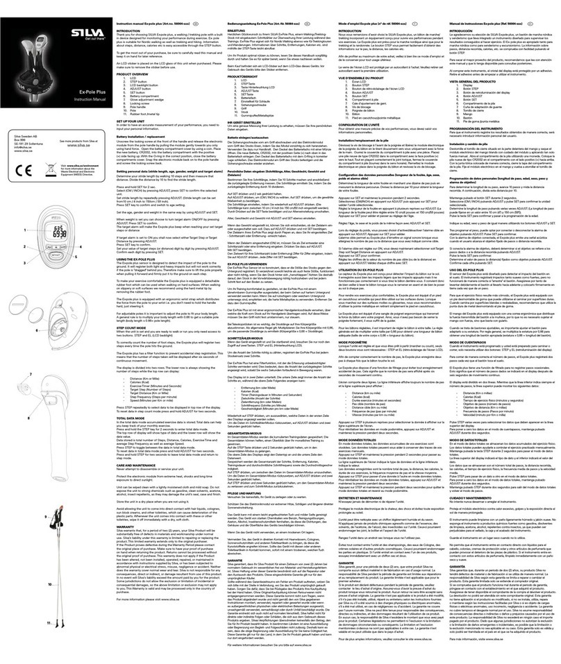 Silva Ex-Pole Plus user guide
