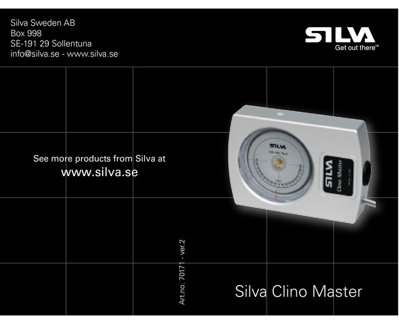 Silva ClinoMaster User manual